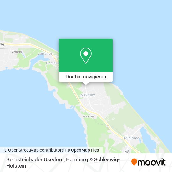 Bernsteinbäder Usedom Karte