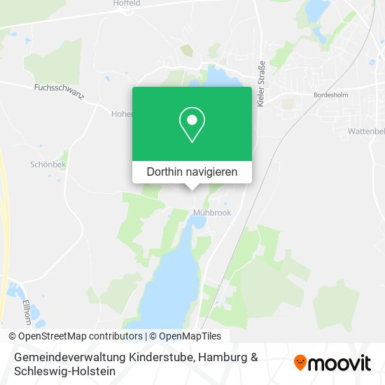 Gemeindeverwaltung Kinderstube Karte