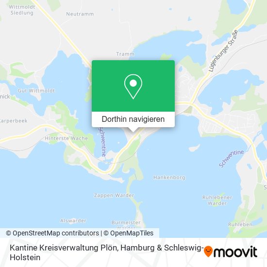 Kantine Kreisverwaltung Plön Karte