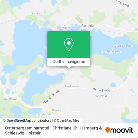 Osterbergseminarhotel - Christiane Uhl Karte