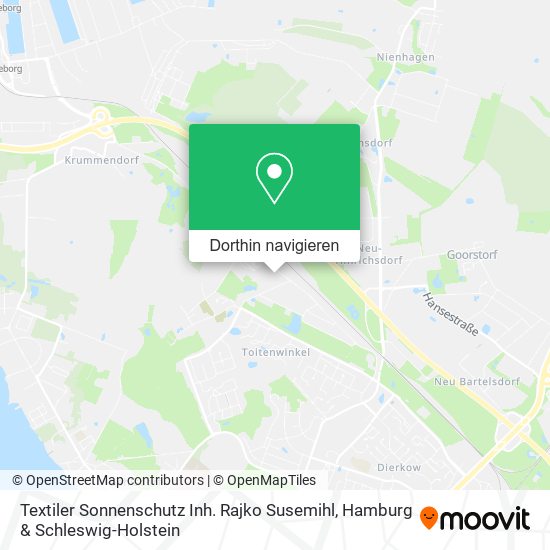 Textiler Sonnenschutz Inh. Rajko Susemihl Karte