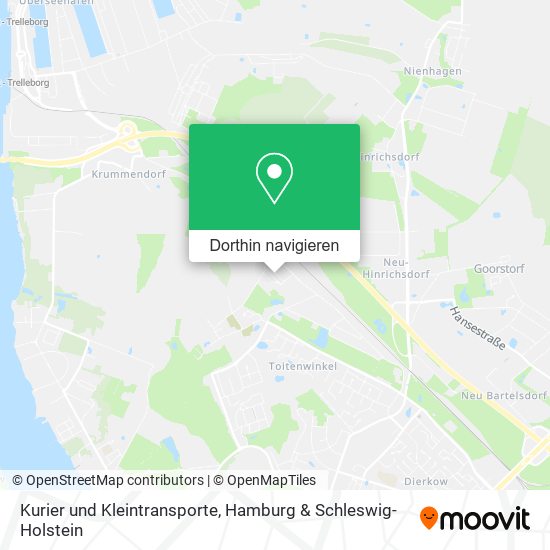 Kurier und Kleintransporte Karte