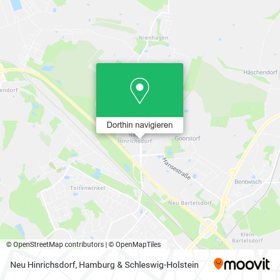 Neu Hinrichsdorf Karte