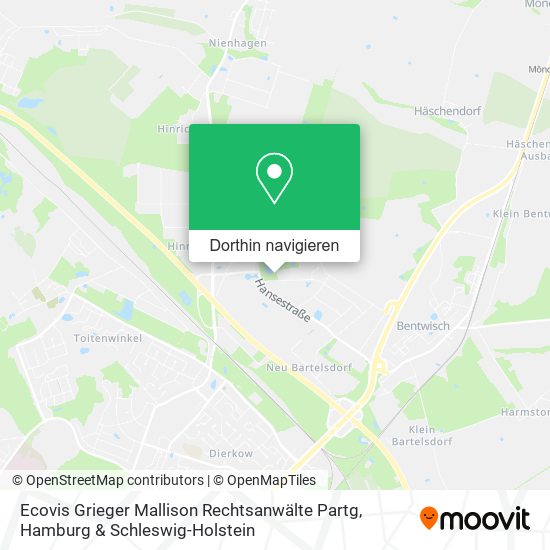 Ecovis Grieger Mallison Rechtsanwälte Partg Karte