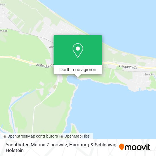 Yachthafen Marina Zinnowitz Karte