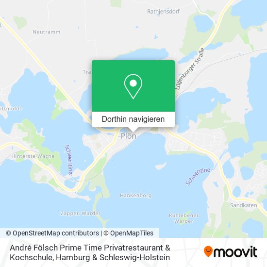 André Fölsch Prime Time Privatrestaurant & Kochschule Karte