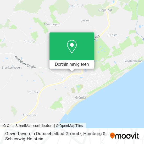 Gewerbeverein Ostseeheilbad Grömitz Karte
