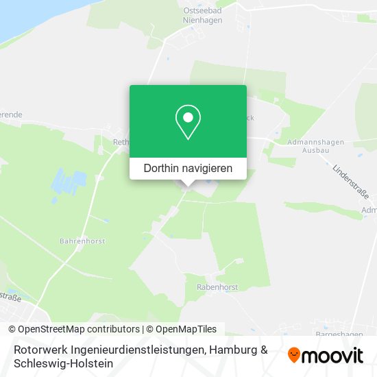 Rotorwerk Ingenieurdienstleistungen Karte