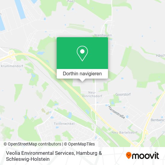 Veolia Environmental Services Karte
