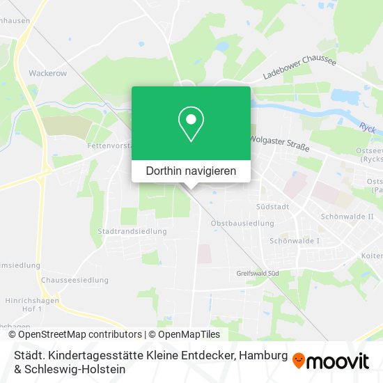 Städt. Kindertagesstätte Kleine Entdecker Karte