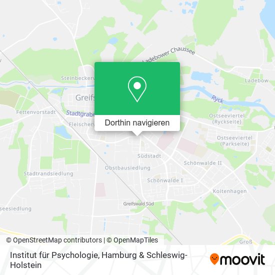 Institut für Psychologie Karte