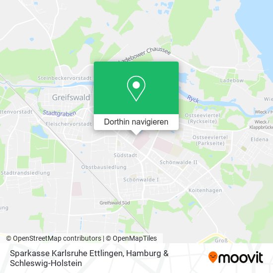 Sparkasse Karlsruhe Ettlingen Karte