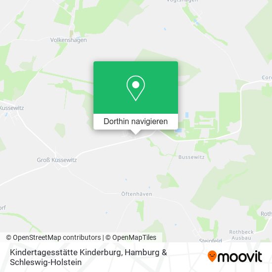 Kindertagesstätte Kinderburg Karte