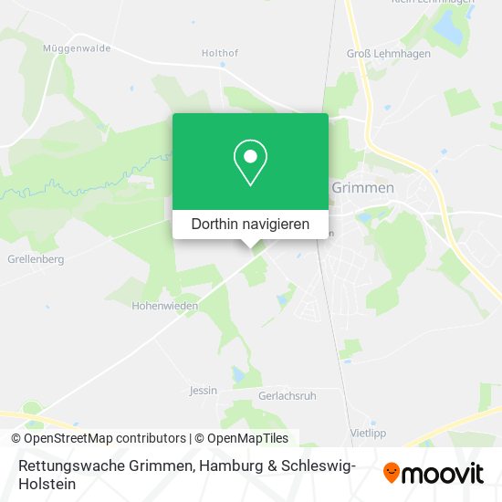 Rettungswache Grimmen Karte