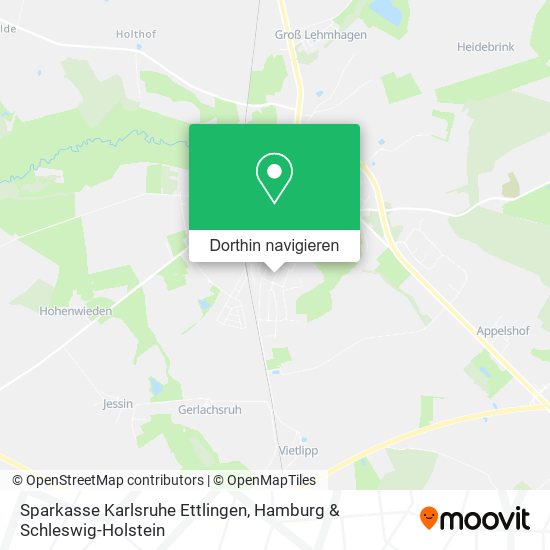 Sparkasse Karlsruhe Ettlingen Karte