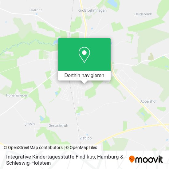 Integrative Kindertagesstätte Findikus Karte