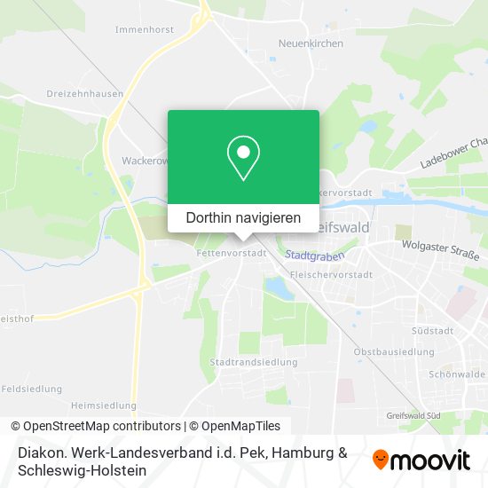 Diakon. Werk-Landesverband i.d. Pek Karte