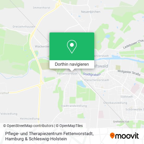 Pflege- und Therapiezentrum Fettenvorstadt Karte
