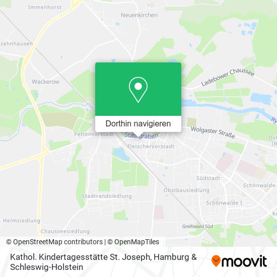 Kathol. Kindertagesstätte St. Joseph Karte