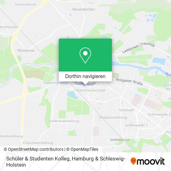 Schüler & Studenten Kolleg Karte