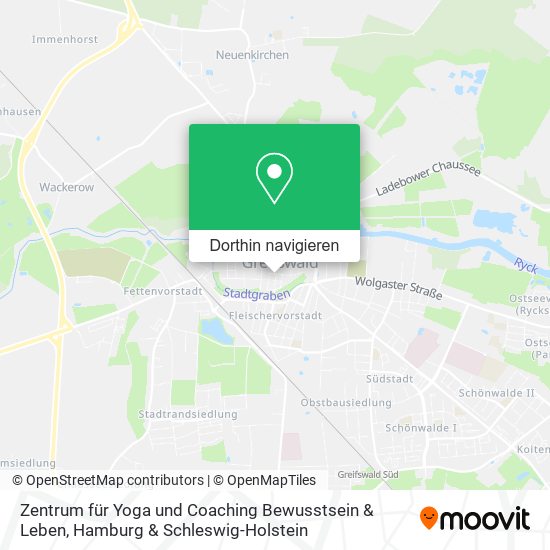 Zentrum für Yoga und Coaching Bewusstsein & Leben Karte