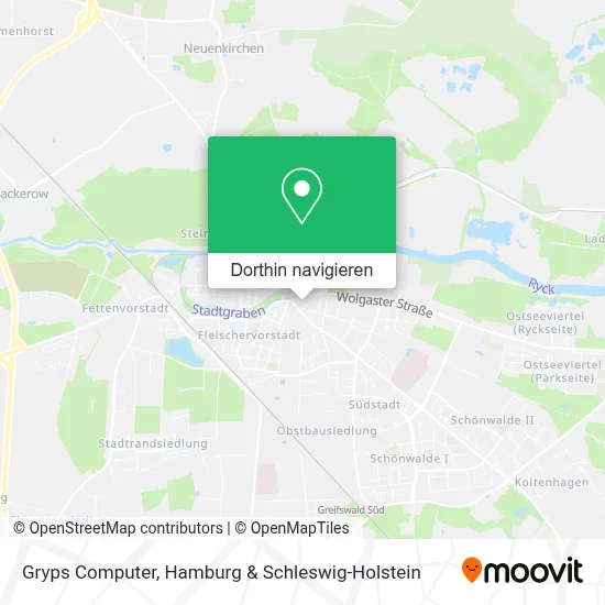Gryps Computer Karte