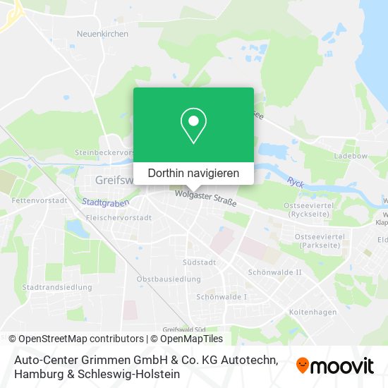 Auto-Center Grimmen GmbH & Co. KG Autotechn Karte