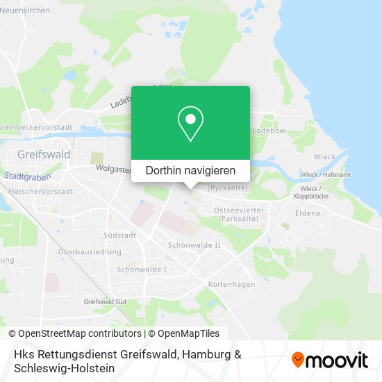Hks Rettungsdienst Greifswald Karte