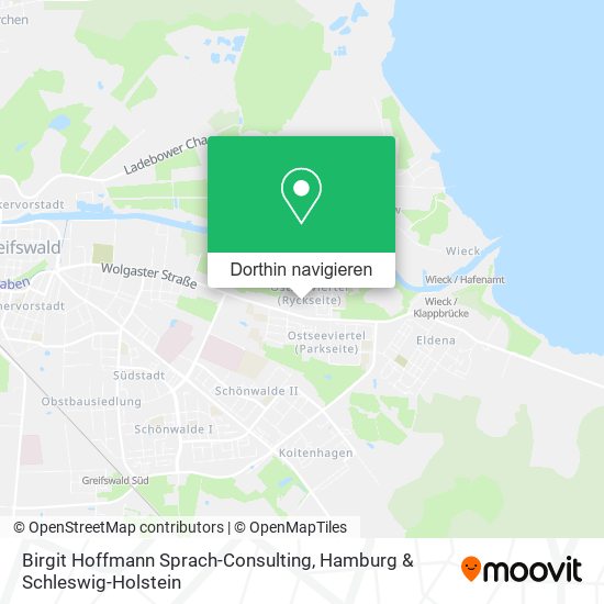 Birgit Hoffmann Sprach-Consulting Karte