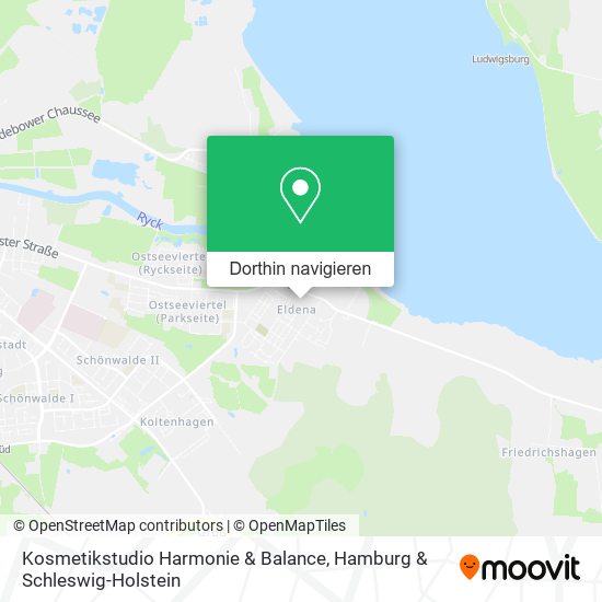 Kosmetikstudio Harmonie & Balance Karte