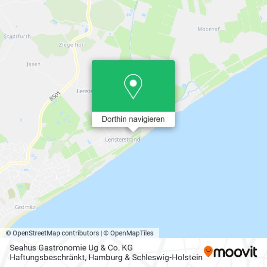 Seahus Gastronomie Ug & Co. KG Haftungsbeschränkt Karte