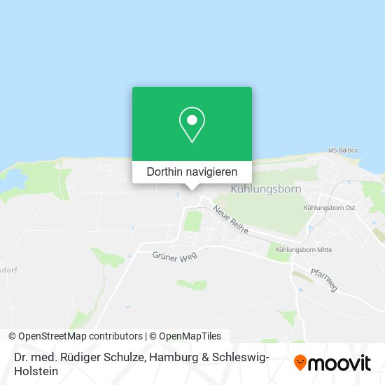 Dr. med. Rüdiger Schulze Karte