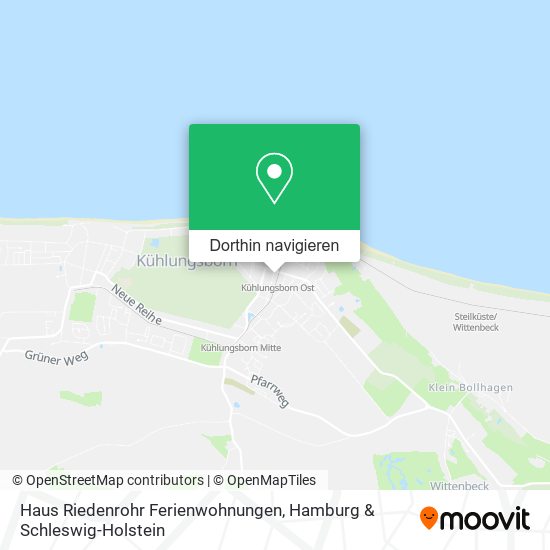 Haus Riedenrohr Ferienwohnungen Karte