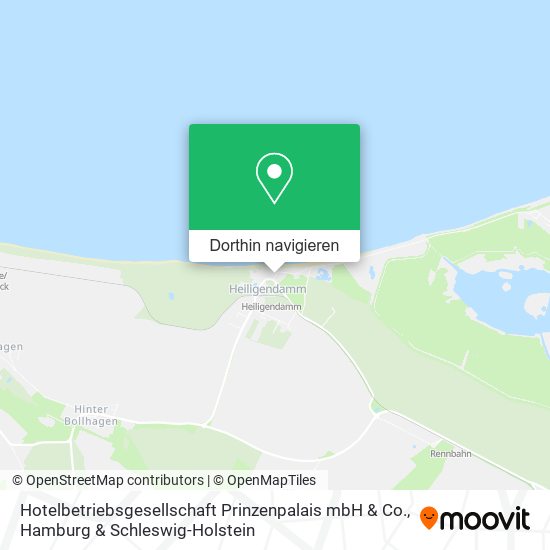 Hotelbetriebsgesellschaft Prinzenpalais mbH & Co. Karte