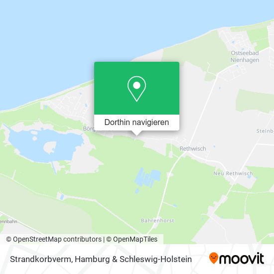 Strandkorbverm Karte