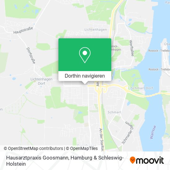 Hausarztpraxis Goosmann Karte