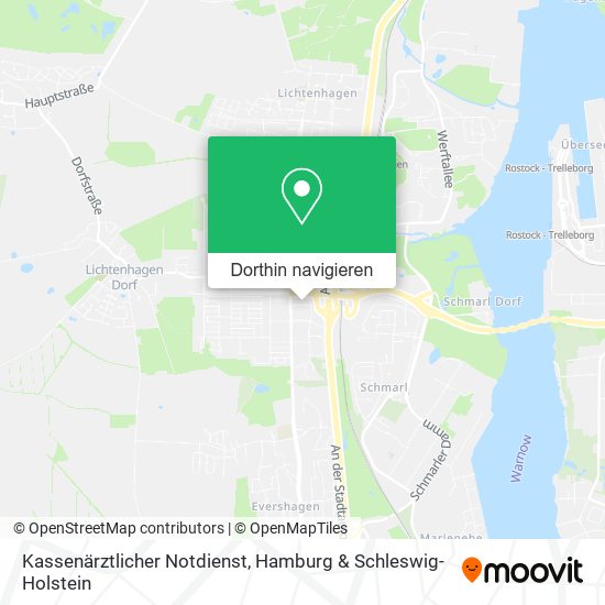 Kassenärztlicher Notdienst Karte