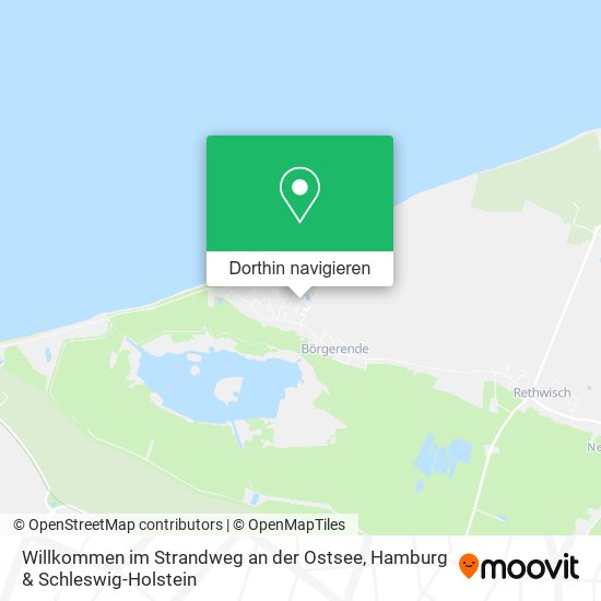 Willkommen im Strandweg an der Ostsee Karte