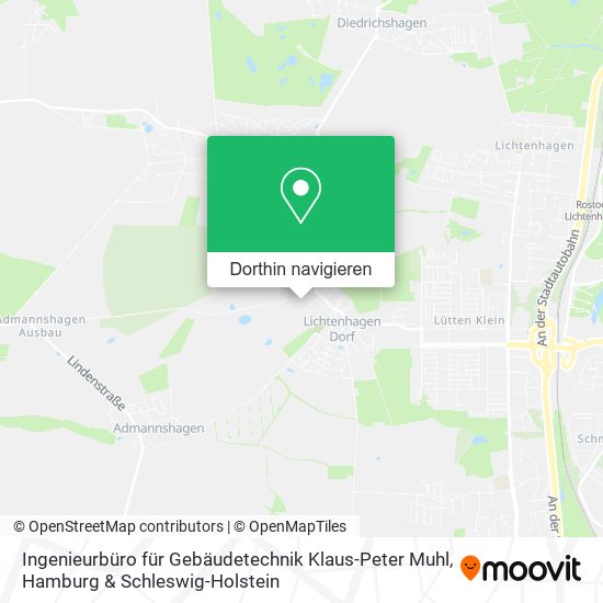 Ingenieurbüro für Gebäudetechnik Klaus-Peter Muhl Karte