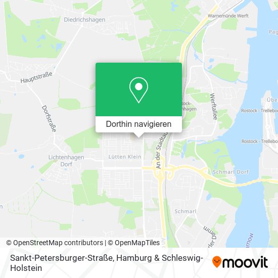 Sankt-Petersburger-Straße Karte