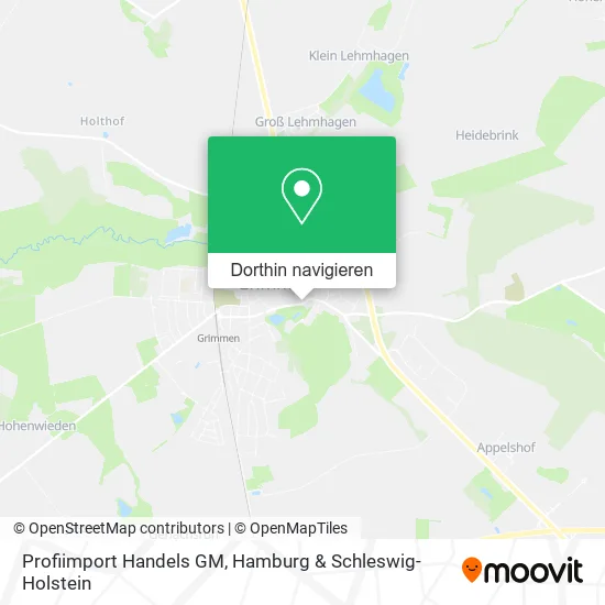 Profiimport Handels GM Karte