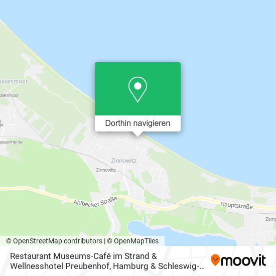 Restaurant Museums-Café im Strand & Wellnesshotel Preubenhof Karte