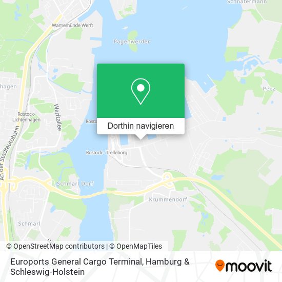Euroports General Cargo Terminal Karte