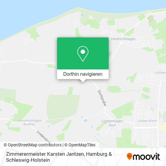 Zimmerermeister Karsten Jantzen Karte