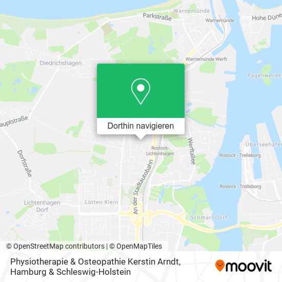 Physiotherapie & Osteopathie Kerstin Arndt Karte
