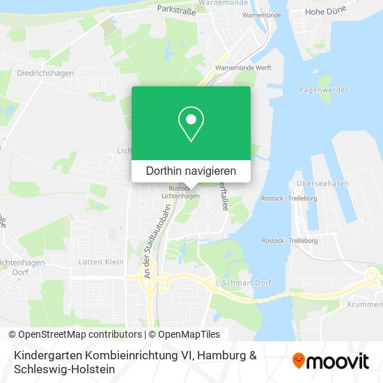 Kindergarten Kombieinrichtung VI Karte