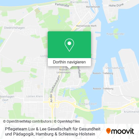 Pflegeteam Luv & Lee Gesellschaft für Gesundheit und Pädagogik Karte