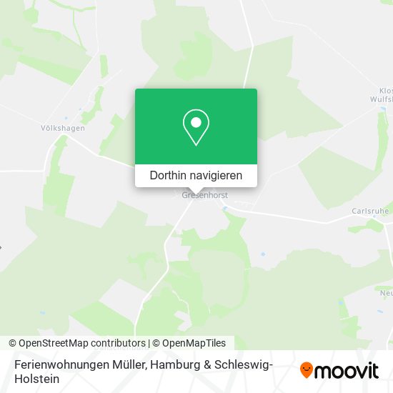 Ferienwohnungen Müller Karte