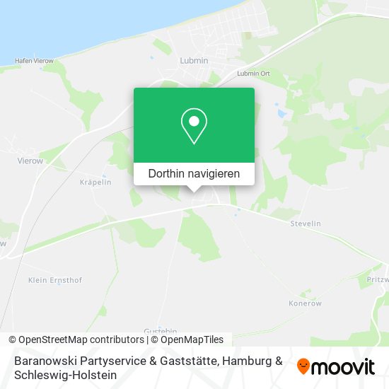 Baranowski Partyservice & Gaststätte Karte