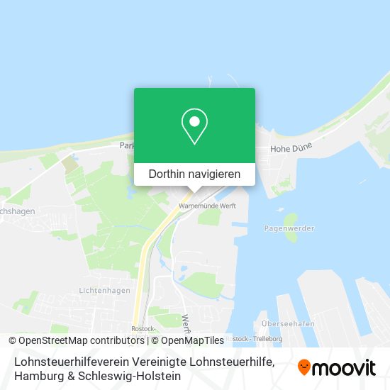 Lohnsteuerhilfeverein Vereinigte Lohnsteuerhilfe Karte